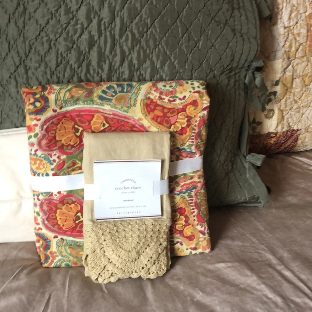Rustic Luxe Pottery Barn Sham